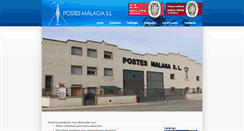 Desktop Screenshot of postesmalaga.com