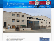 Tablet Screenshot of postesmalaga.com